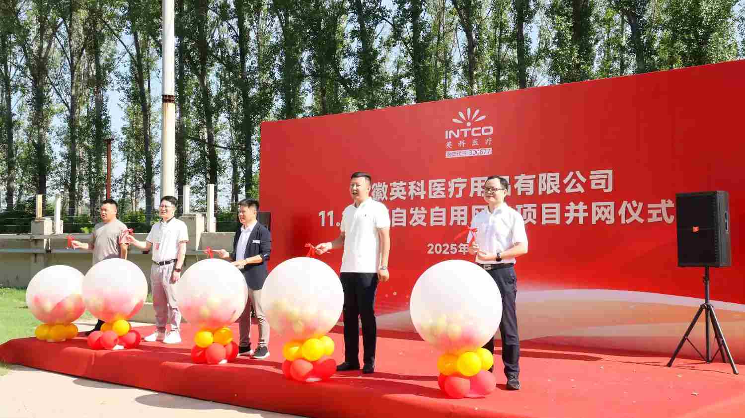 安徽尊龙集团医疗11.2MW自发自用风电项目成功并网